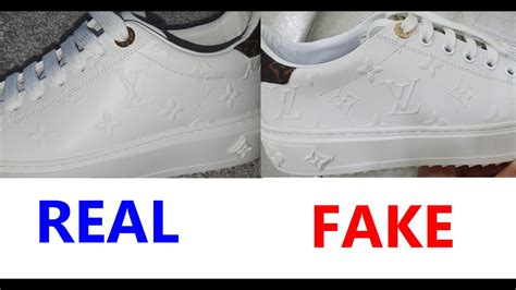 real louis vuitton shoes vs fake|how to tell if louis vuitton is authentic.